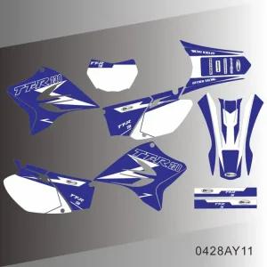 용 번호 2005 전체 정의 스티커오토바이 차량스티커 배경 230 이름TT30 데칼