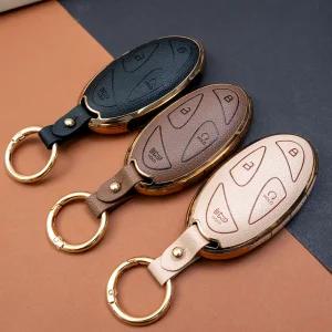 현대 호환 조약돌 팰리세이드 스타리아 하이브리드 리모컨 가죽 차키케이스 커버 스마트키 키홀더