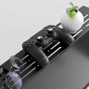 TV 모니터 공간활용 와이드 철제선반 셋탑박스 거치대 모니터 스크린