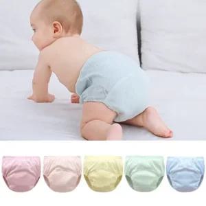 펀칭 단색파스텔 아동 배변훈련팬티 3장1세트 204917 배변훈련팬티 아기팬티