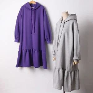 [나야홍]빅사이즈 512 큐티기모후디프릴OPS DRAF905_P413000176