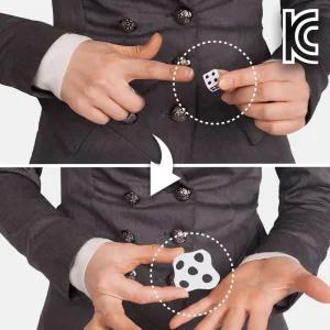 (KC인증) JL매직 주사위가 종이처럼 납작하게 변하는 마술 납작해지는주사위