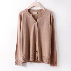 [아이우먼] 미니브이컷가디건 RM2977M512 빅사이즈_P413042447