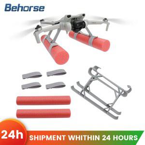 DJI Mini 4 Pro/Mini 3 PRO/Mini3 드론 워터 랜딩 기어 온 워터 트레이닝 기어 액세서리용 랜딩 스키드 플로트 키트 확장