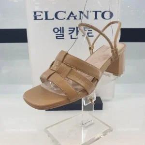 [ELCANTO]엘칸토 HC11 양가죽 여성화 투웨이 큐빅 스트랩 샌들 W2W3U5X26 (S35657380)