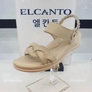 [ELCANTO]엘칸토 HC11 양가죽 여성화 투웨이 큐빅 스트랩 샌들 H2W6U4X26 (S35657369)