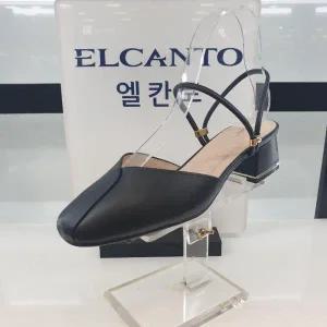 [ELCANTO]엘칸토 HC11 양가죽 여성화 4CM 투웨이 스트랩 샌들 X7W6U4X13 (S35149615)