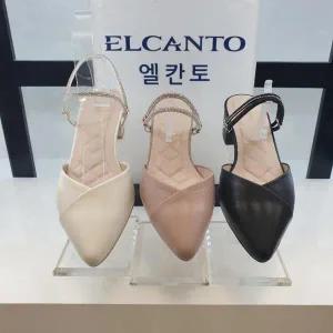 [ELCANTO]엘칸토 HC11 양가죽 여성화 투웨이 스트랩 샌들 J7V8U4W13X (S35149498)