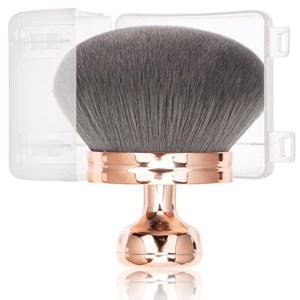 셀프 태너 레그 메이크업 브론저 태닝 어플리케이터용 블렌드 블러 초대형 바디 브러시 보호 케이스와 함께 사용할 있는 76mm 와이드 원형 가부키 로즈 골드