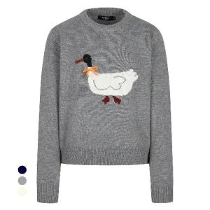 KARRA 리본넥레귤러니트_A5W0596