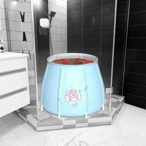 튜브 이동식 사우나 예쁜 화장실 식 일인용 휴대용 미니 홈 욕조 간이
