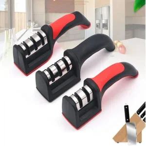 [콩심팥심]가정 주방 식당 업소용 식칼 연마 칼칼이 3in1