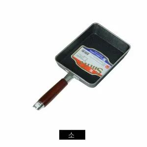 나무손잡이 MV81QX28 사각 후라이팬 소 프라이팬 계란팬 밀크팬