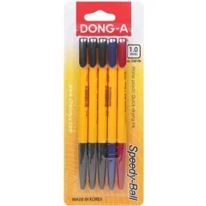 세트 스피디볼 1.0mm 볼펜 혼합5개입 세트