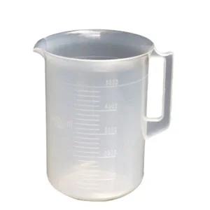 [콩심팥심]플라스틱비커 플라스틱비커 5000cc주방 계량컵 학교 실험실 손잡이