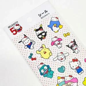 산리오 헬로키티 50주년 한정판 씰스티커