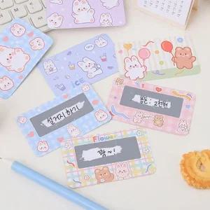 해피스크래치카드 행운카드 복권형식 복권카드 색 스크래치카드