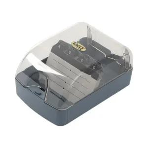 버튼 명함박스 (350장 블루그린) DK94