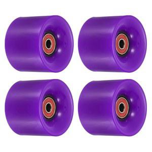 베어링 abec 9가 장착된 파티킬 롱보드 스케이트보드 크루저 교체용 스트리트 80a