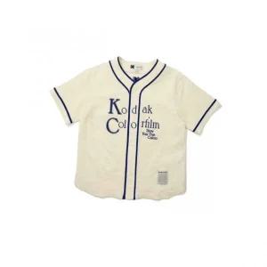 코닥 KODAK KIDS 브리즈 라이트 시어서커 베이스볼 셔츠 키즈 IVORY K5226LWT42IVR 472704
