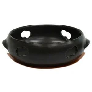 [콩심팥심]세라믹 고체연료 식당 세라믹화로-소(26cm 홈없음)