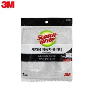 [3M]고품질 3M 세차용 자동차 클리너 1매입 세차 광택 왁스 WFHPEBD