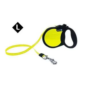 야간반사 알콧 자동줄 L 강아지 산책줄 리드줄 외출용