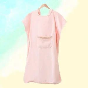 [골드스마일]여성용 샤워가운 따뜻한 샤워 원피스 타올형 수영장