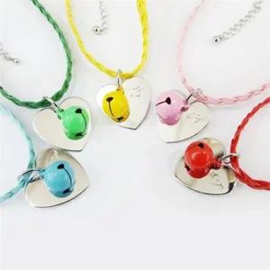 데일리펫용품 하트방울목걸이