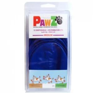 천연 인기 포우즈 라텍스 애견신발 블루M 애완견신발