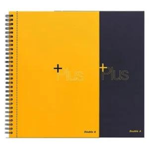 더블에이 플러스좌철노트 B5(노랑)