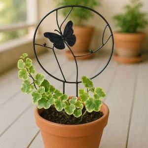 나무와 나비 식물 지지대 플랜테리어 넝쿨 지주대