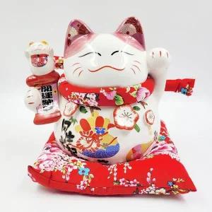 대형 도자기 마네킹 고양이 저금통 풍 스타일