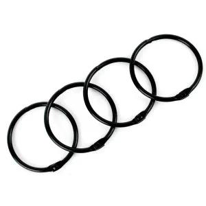 [셀러에이드]컬러 카드링 45mm 금속 링 원형 카드 고리 정리용