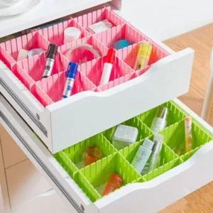 [오너클랜]다용도 책상 서랍 칸막이 트레이 정리함 길이조절 A형 랜덤발송