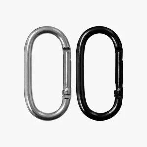 [셀러에이드]카라비너 키링 캠핑 등산 낚시 타원형 부자재 가방 열