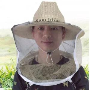 양봉모자 벌초모자 방충망모자 캠핑 해충방지 미세망