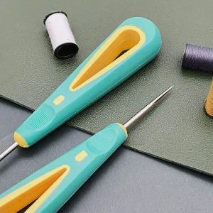 [골드스마일]가죽 공예 송곳 직선형 펀칭 구멍뚫기 라탄공예 부자