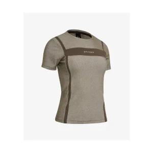 [스파이더]여성 트레이닝 소프트 립 반팔 티셔츠 SPHFCNRS252WLBR 659596