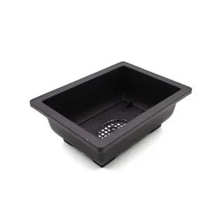 [콩심팥심]미니 가벼운 화분 직사각형 플라스틱 가드닝 실내 식물 재배용