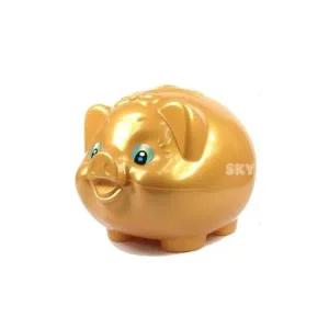 [오너클랜](SM)황금색 돼지저금통 18x21x16cm 인테리어저금통