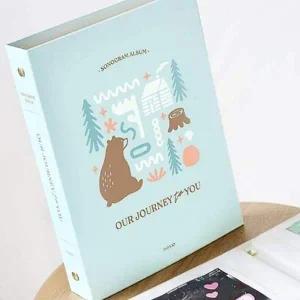 포켓형 여행사진 앨범 초음파사진 정리함 미니앨범 커플용 112포켓