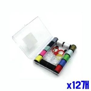 [골드스마일](SM)휴대하기 좋은 바느질 반짇고리 x12개 바느질세트