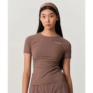 [스파이더]여성 트레이닝 골지 반팔 티셔츠 SPJMCNRS255WBRW 659628