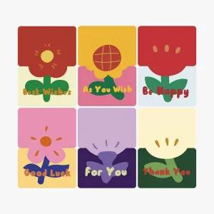 [셀러에이드]스탠드 메모 카드 미니 편지지 생일 감사 메시지