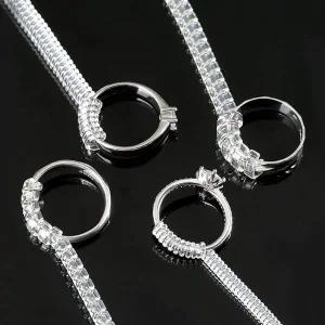 반지 사이즈 호수 줄이기 실리콘 스프링 플랫 3mm 반지셀프수리