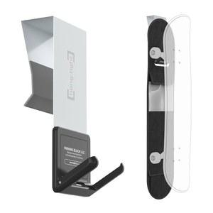 주차 블록 걸이 타이트 스케이트보드 데크 벽걸이 롱보드를 위한 궁극의 저장 솔루션 대부분의 도어에 하드웨어 액세서리를 롤업 보관 가방