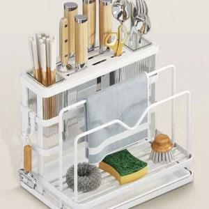 주방 도마 거치대 스탠드 수저 정리함