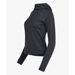 [스파이더]여성 러닝 기모 후드 티셔츠 SPKWCNHD281WCGR 659774