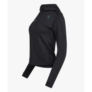 [스파이더]여성 러닝 기모 후드 티셔츠 SPKWCNHD281WBLK 659775